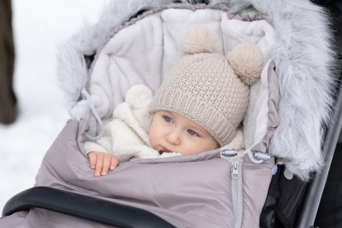 ŚPIWOREK ORSO SZARY PERŁA 100 X 45