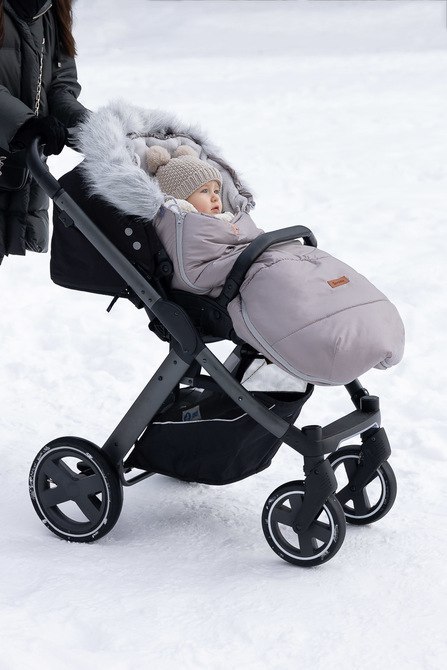 ŚPIWOREK ORSO SZARY PERŁA 100 X 45