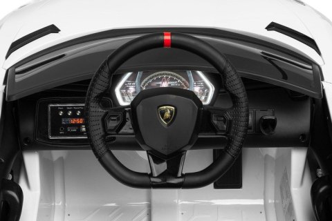 POJAZD NA AKU. LAMBORGHINI WHITE