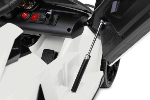 POJAZD NA AKU. LAMBORGHINI WHITE