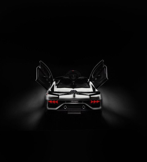 POJAZD NA AKU. LAMBORGHINI WHITE