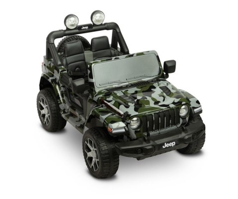 TERENOWY POJAZD NA AKUMULATOR JEEP RUBICON CAMO
