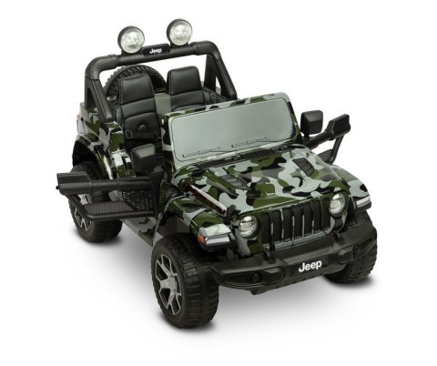 TERENOWY POJAZD NA AKUMULATOR JEEP RUBICON CAMO