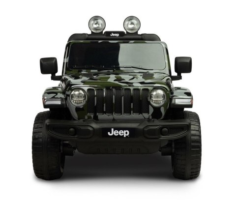 TERENOWY POJAZD NA AKUMULATOR JEEP RUBICON CAMO
