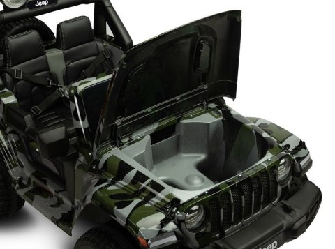 TERENOWY POJAZD NA AKUMULATOR JEEP RUBICON CAMO