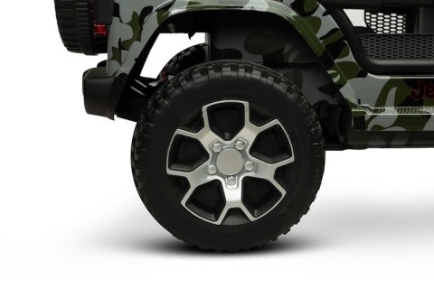 TERENOWY POJAZD NA AKUMULATOR JEEP RUBICON CAMO