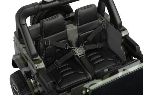 TERENOWY POJAZD NA AKUMULATOR JEEP RUBICON CAMO