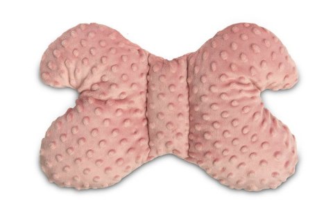 PODUSZKA MOTYLEK 26X35 RETRO RÓŻ SZARE PTAKI