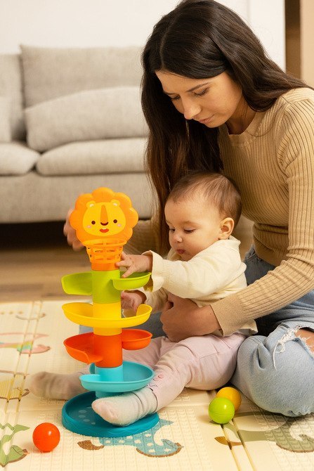 ZABAWKA EDUKACYJNA - KOSZYKÓWKA Z LWEM