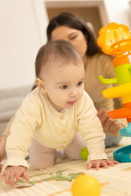 ZABAWKA EDUKACYJNA - KOSZYKÓWKA Z LWEM