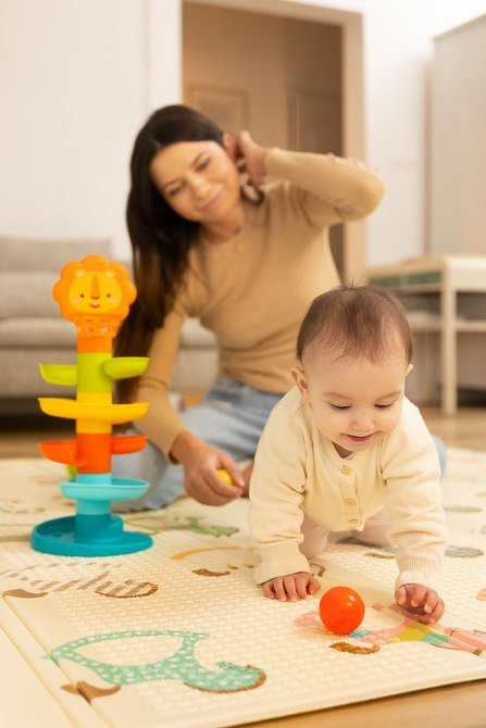 ZABAWKA EDUKACYJNA - KOSZYKÓWKA Z LWEM
