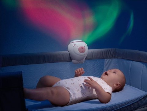 164769 MIŚ POLARNY Z PROJEKTOREM RÓŻOWY