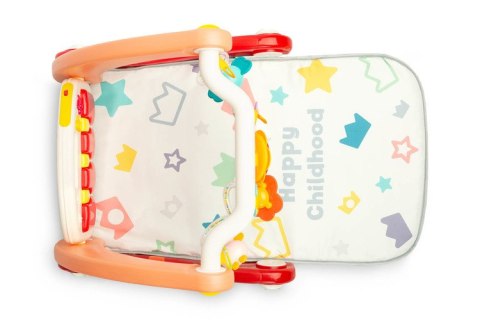 2W1 CHODZIK Z MATĄ MUZYCZNĄ PINK