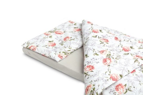 KOMPLET POŚCIELI 2 EL.+ PRZEŚCIERADŁO MAGICZNY OGRÓD 100X135 CM       