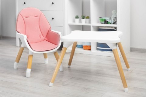 KRZESEŁKO DO KARMIENIA TUVA PINK