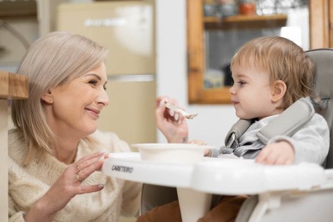 KRZESEŁKO DO KARMIENIA TUVA PINK