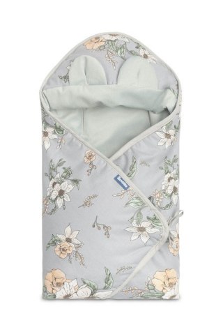 OTULACZ DO FOTELIKA VELVET LILIA SZARY