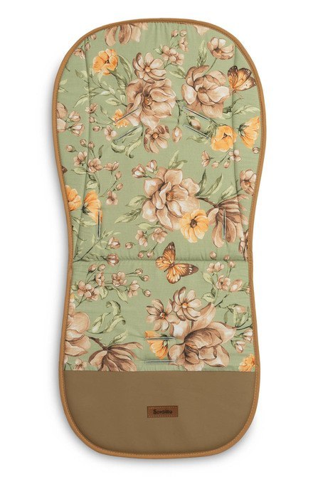 WKŁADKA DO WÓZKA VELVET - SKWER ZIELONY