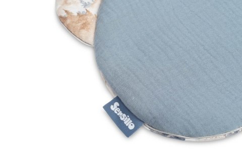 KOMPLET MUŚLINOWY DO WÓZKA - SMOKI JEANS