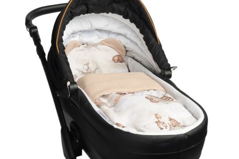 KOMPLET MUŚLINOWY DO WÓZKA - ZAGAJNIK BRĄZOWY