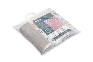 KOMPLET MUŚLINOWY DO WÓZKA - ZODIAK SZARY