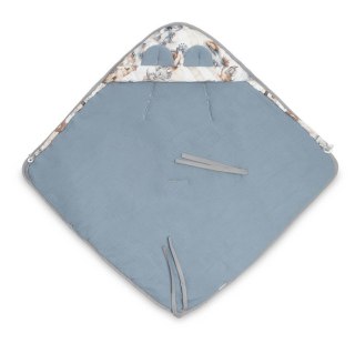 OTULACZ MUŚLINOWY DO FOTELIKA - SMOKI JEANS