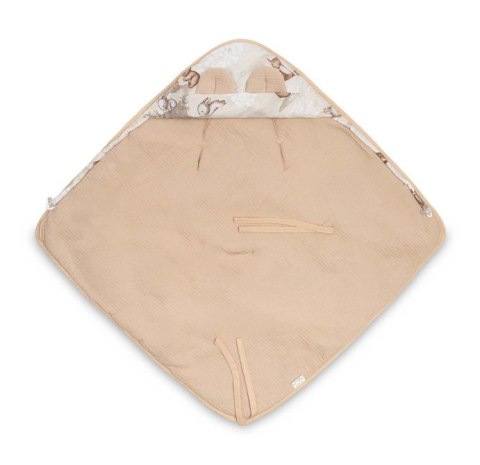 OTULACZ MUŚLINOWY DO FOTELIKA - ZAGAJNIK BRĄZOWY