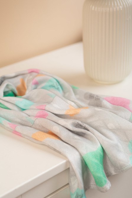 PIELUCHA BAMBUS KROPLA MLEKA 75x75