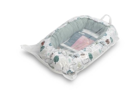 KOKON MUŚLIN JEŻE SZMARAGDOWY 80x45