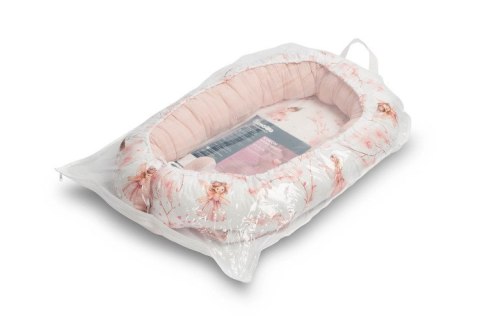 KOKON MUŚLIN WRÓŻKI RÓŻOWY 80x45