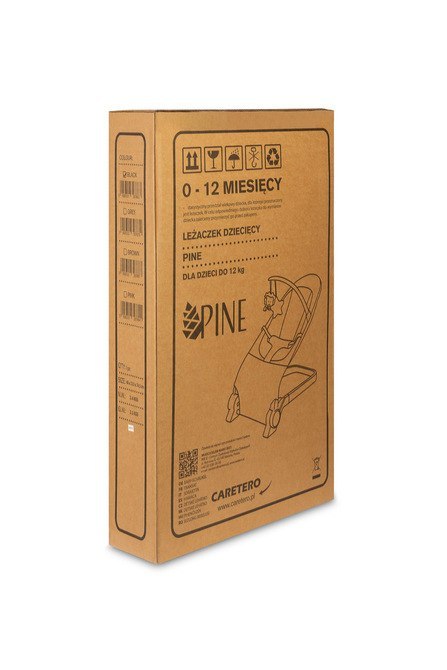 LEŻACZEK PINE BLACK