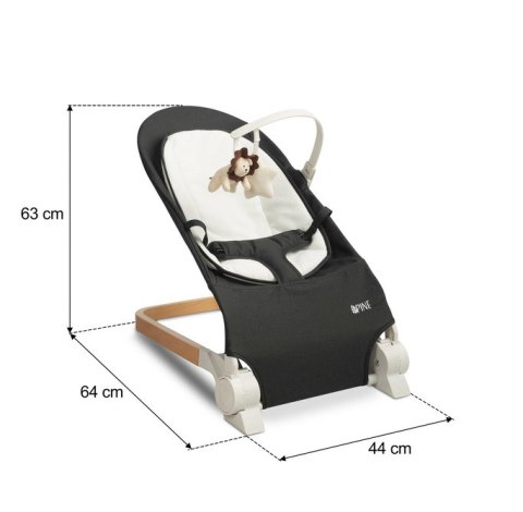 LEŻACZEK PINE BLACK