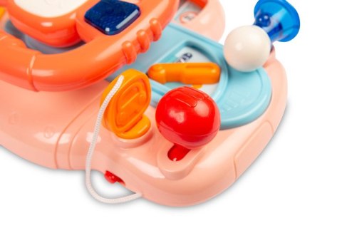 ZABAWKA EDUKACYJNA - KIEROWNICA RAJDOWCA PINK