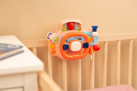 ZABAWKA EDUKACYJNA - KIEROWNICA RAJDOWCA PINK