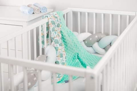 LEKKI KOCYK MINKY 75 x 100 JEŻYKI MIĘTA