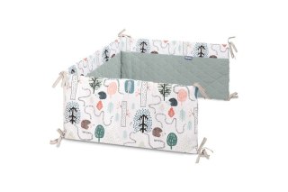 OCHRANIACZ DO ŁÓŻECZKA MUŚLIN JEŻE SZMARAGDOWY