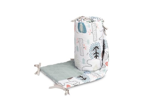 OCHRANIACZ DO ŁÓŻECZKA MUŚLIN JEŻE SZMARAGDOWY