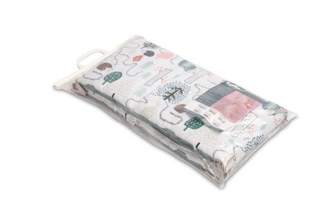 OCHRANIACZ DO ŁÓŻECZKA MUŚLIN JEŻE SZMARAGDOWY