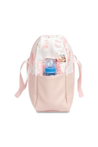 TORBA DO WÓZKA EKOSKÓRA WRÓŻKI RÓŻOWY