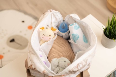 TORBA DO WÓZKA EKOSKÓRA ZAGAJNIK BRĄZOWY