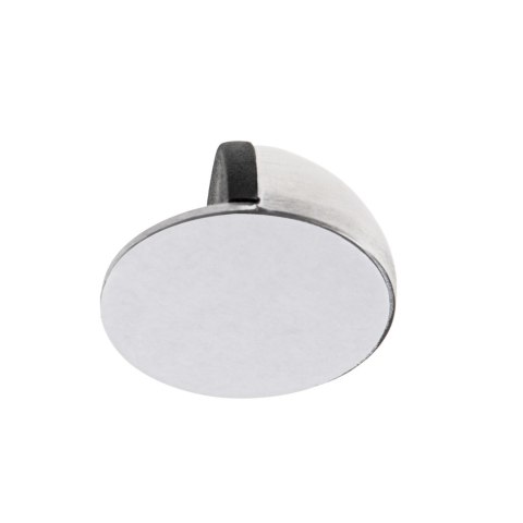 Stoper odbojnik odbój do drzwi przyklejany metalowy srebrny